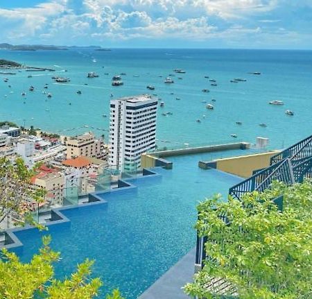 Edge Central Pattaya Seaview Residence With Infinity Pool Exterior foto